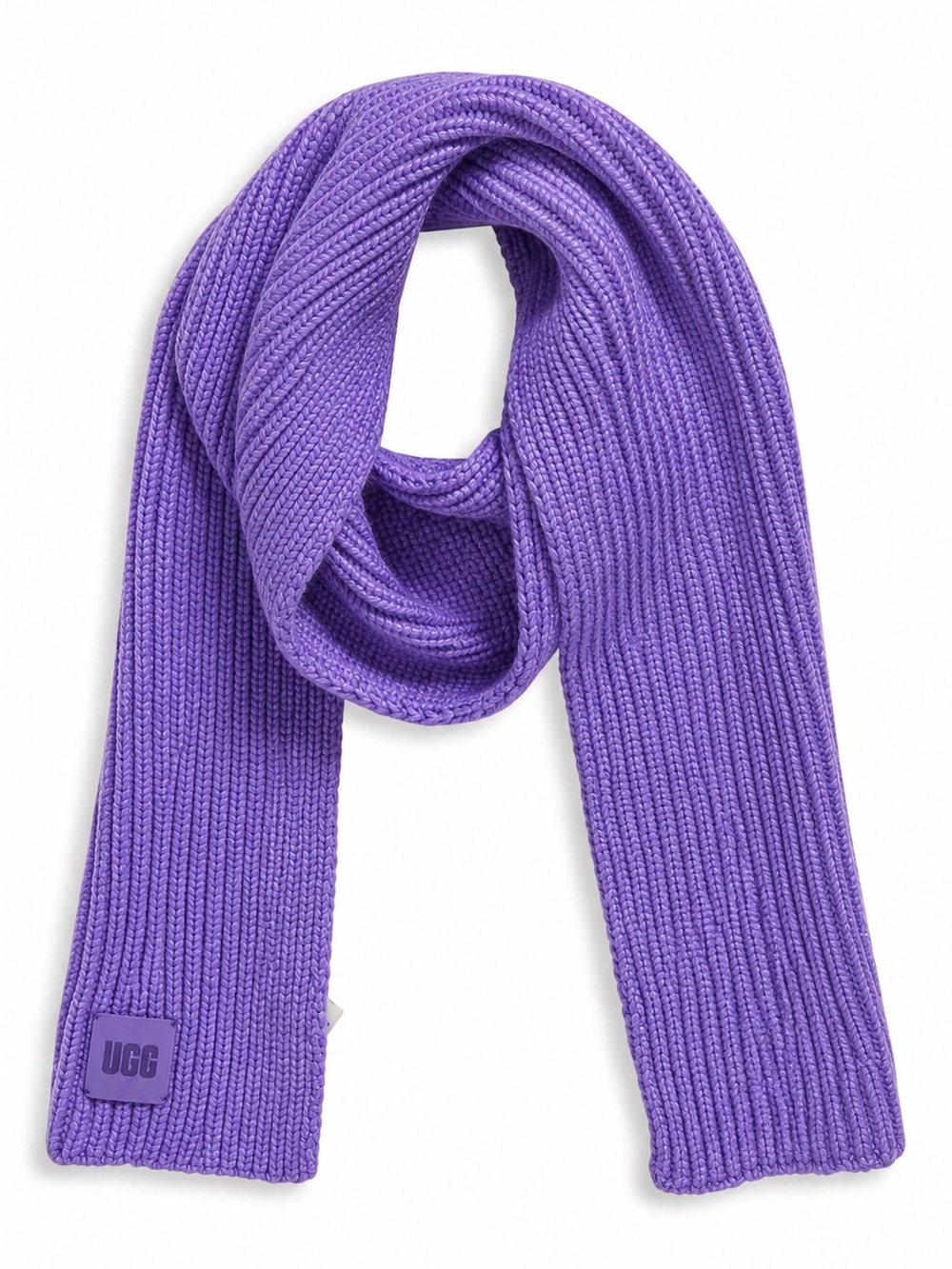 NWT UGG Women’s Chunky Rib Scarf In Purple/Lupine